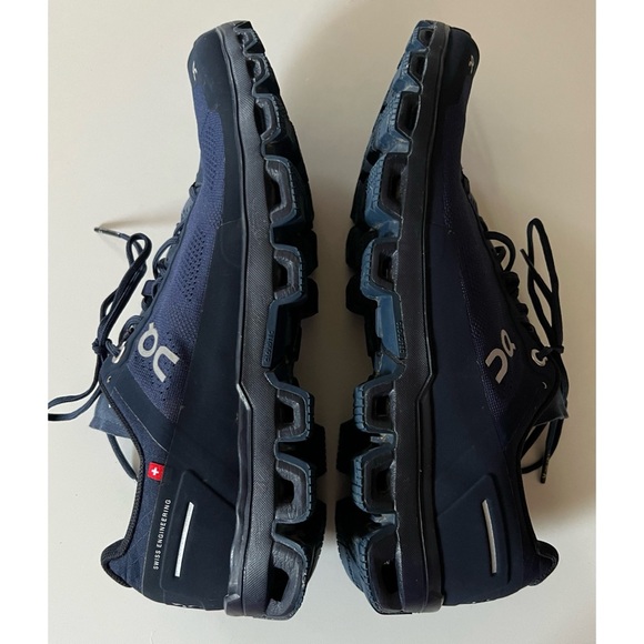 On Cloudventure Trail Running Navy Blue Shoes 11 - Picture 9 of 16